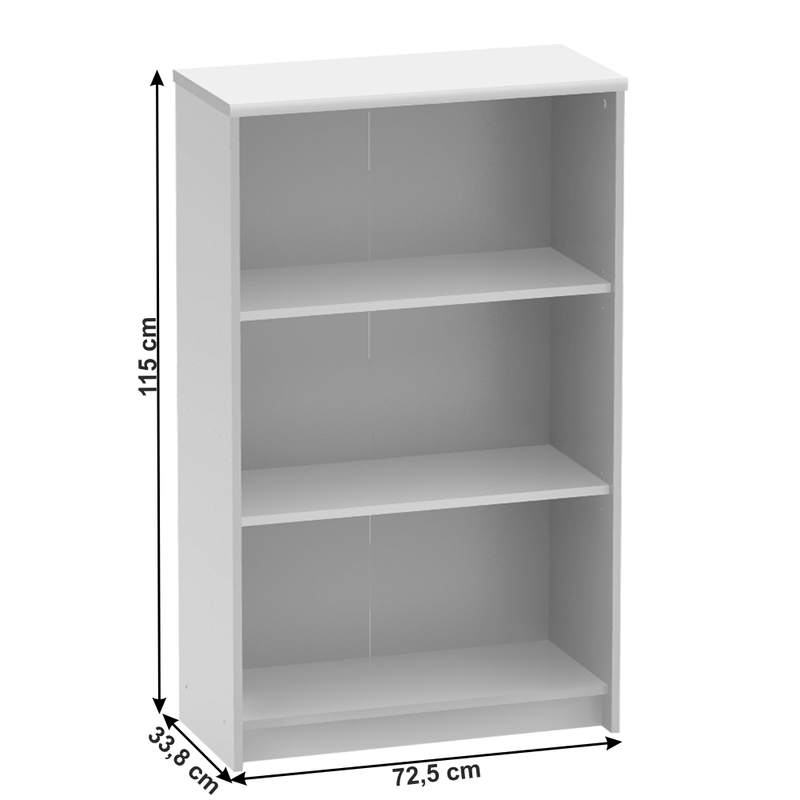 Casa si Gradina - Mobilier - Biblioteci si rafturi - Rafturi - Raft de birou JOHAN 2 NEW 03 JH031, gri - Infinity.ro