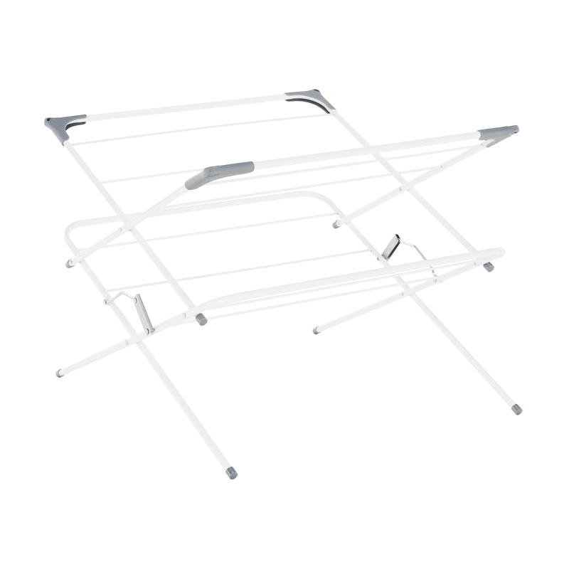 Market - Spalare si intretinere rufe - Uscatoare de rufe si accesorii - Uscator de haine, alb/gri, NODAR - Infinity.ro