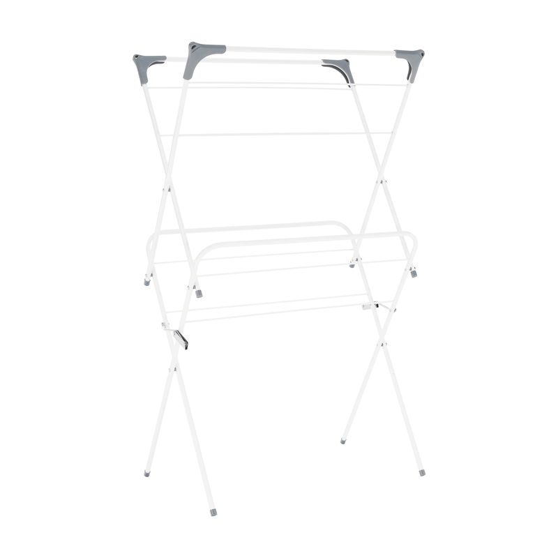 Market - Spalare si intretinere rufe - Uscatoare de rufe si accesorii - Uscator de haine, alb/gri, NODAR - Infinity.ro