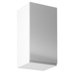 Casa si Gradina - Mobilier - Dulapuri si sifoniere - Dulapuri - Dulap superior, alb/gri extra lucios, dreapta, AURORA G40 - Infinity.ro