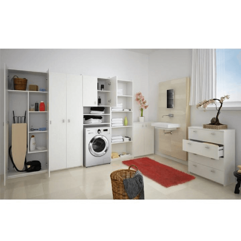 Casa si Gradina - Mobilier - Mobilier baie - Corpuri baie - Dulap de baie, alb, NATALI TYP 8 - Infinity.ro