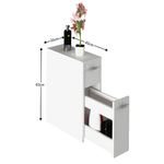 Casa si Gradina - Mobilier - Mobilier baie - Corpuri baie - Dulap de baie, alb, NATALI TYP 8 - Infinity.ro