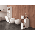 Casa si Gradina - Mobilier - Mobilier baie - Corpuri baie - Dulap de baie, alb, NATALI TYP 8 - Infinity.ro