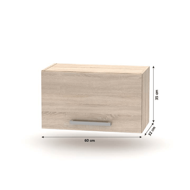 Casa si Gradina - Mobilier - Dulapuri si sifoniere - Dulapuri - Dulap superior cu digestor 1DV, stejar sonoma,  NOVA PLUS NOPL-011-OH - Infinity.ro