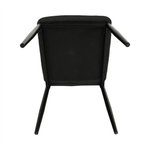 Casa si Gradina - Mobilier - Scaune si fotolii - Scaune - Scaun, textil gri inchis/metal negru, COLETA NOVA - Infinity.ro