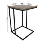 Casa si Gradina - Mobilier - Mese si birouri - Masute de cafea - Masuta portabila, stejar/negru, KALA - Infinity.ro