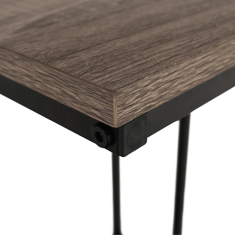 Casa si Gradina - Mobilier - Mese si birouri - Masute de cafea - Masuta portabila, stejar/negru, KALA - Infinity.ro