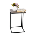 Casa si Gradina - Mobilier - Mese si birouri - Masute de cafea - Masuta portabila, stejar/negru, KALA - Infinity.ro