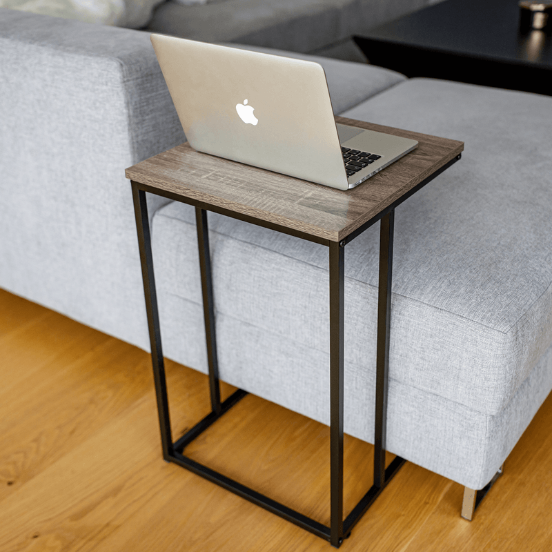 Casa si Gradina - Mobilier - Mese si birouri - Masute de cafea - Masuta portabila, stejar/negru, KALA - Infinity.ro