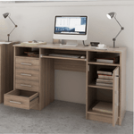 Casa si Gradina - Mobilier - Mese si birouri - Birouri - Masa PC, stejar sonoma, B9 NEW - Infinity.ro