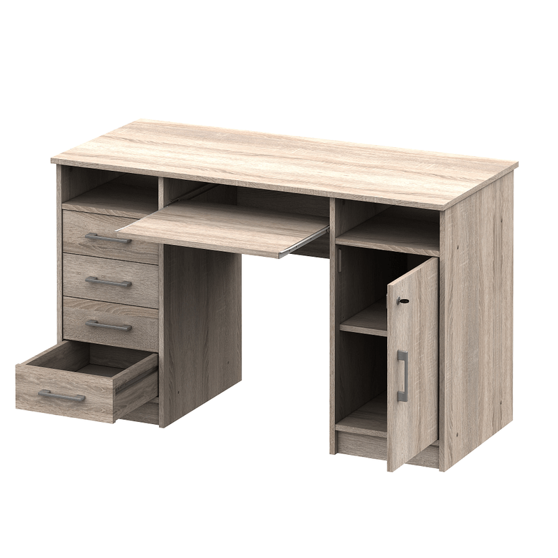 Casa si Gradina - Mobilier - Mese si birouri - Birouri - Masa PC, stejar sonoma, B9 NEW - Infinity.ro