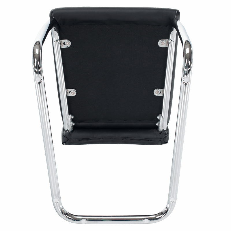 Casa si Gradina - Mobilier - Scaune si fotolii - Scaune - Scaun dining,  negru / cusaturi deschise la culoare, ABIRA NEW - Infinity.ro