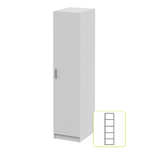 Casa si Gradina - Mobilier - Dulapuri si sifoniere - Dulapuri - Dulap, alb, INVITA Tip 1 - Infinity.ro