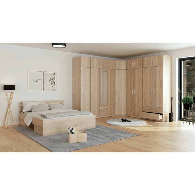 Casa si Gradina - Mobilier - Dulapuri si sifoniere - Dulapuri - Dulap superior, stejar sonoma, INVITA Tip 9 - Infinity.ro