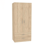 Casa si Gradina - Mobilier - Dulapuri si sifoniere - Dulapuri - DULAP, pal melaminat, stejar sonoma, INVITA Tip 5 - Infinity.ro