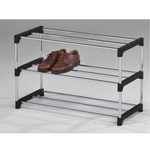 Casa si Gradina - Mobilier - Dulapuri si sifoniere - Dulapuri pantofi - Pantofar, crom/negru, MONTEGO - Infinity.ro