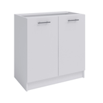 Casa si Gradina - Mobilier - Dulapuri si sifoniere - Dulapuri - Dulap inferior cu doua usi, alb, FABIANA S80 - Infinity.ro