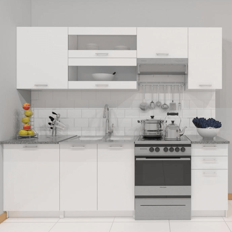 Casa si Gradina - Mobilier - Dulapuri si sifoniere - Dulapuri - Dulap superior de colt, alb, dreapta, FABIANA W - 60N - Infinity.ro