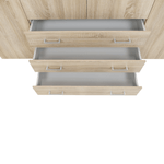 Casa si Gradina - Mobilier - Dulapuri si sifoniere - Dulapuri - Dulap, 4 usi, stejar sonoma, GWEN 70429 - Infinity.ro