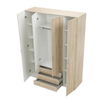 Casa si Gradina - Mobilier - Dulapuri si sifoniere - Dulapuri - Dulap, 4 usi, stejar sonoma, GWEN 70429 - Infinity.ro