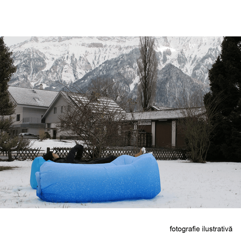 Casa si Gradina - Gradina si terasa - Mobilier exterior - Scaune si sezlonguri gradina - Geanta scaun gonflabila / geanta lenesa, portocalie, LEBAG - Infinity.ro