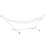 Casa si Gradina - Gradina si terasa - Balansoare si hamace - Hamace si suporturi - Plasa de leganat, alb, ATIKA NEW TYP 2 - Infinity.ro