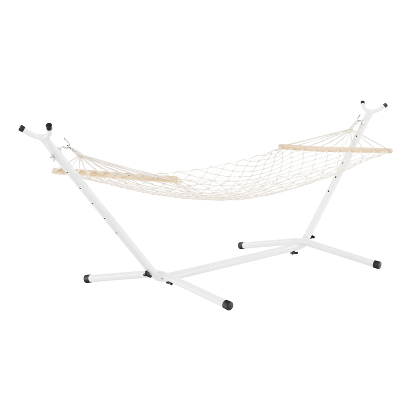 Casa si Gradina - Gradina si terasa - Balansoare si hamace - Hamace si suporturi - Plasa de leganat, alb, ATIKA NEW TYP 2 - Infinity.ro