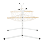 Casa si Gradina - Gradina si terasa - Balansoare si hamace - Hamace si suporturi - Plasa de leganat, alb, ATIKA NEW TYP 2 - Infinity.ro