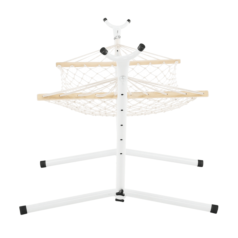 Casa si Gradina - Gradina si terasa - Balansoare si hamace - Hamace si suporturi - Plasa de leganat, alb, ATIKA NEW TYP 2 - Infinity.ro