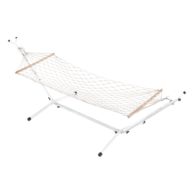 Casa si Gradina - Gradina si terasa - Balansoare si hamace - Hamace si suporturi - Plasa de leganat, alb, ATIKA NEW TYP 2 - Infinity.ro