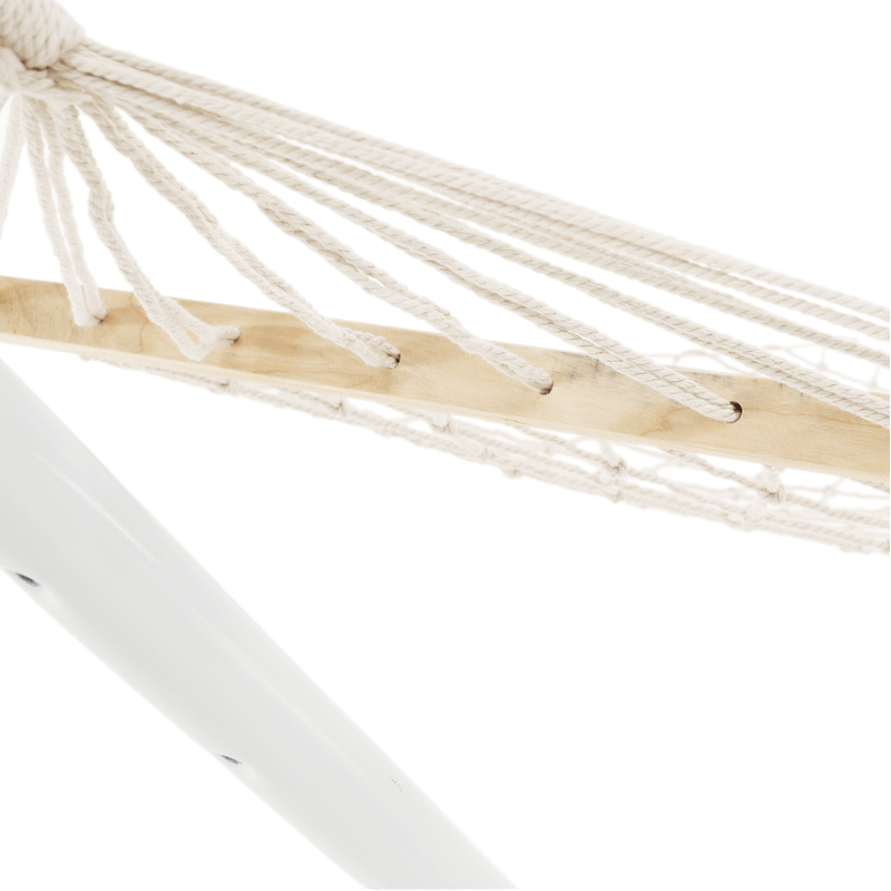 Casa si Gradina - Gradina si terasa - Balansoare si hamace - Hamace si suporturi - Plasa de leganat, alb, ATIKA NEW TYP 2 - Infinity.ro