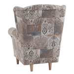 Casa si Gradina - Mobilier - Scaune si fotolii - Fotolii - Fotoliu, material vintage maro, CHARLOT - Infinity.ro