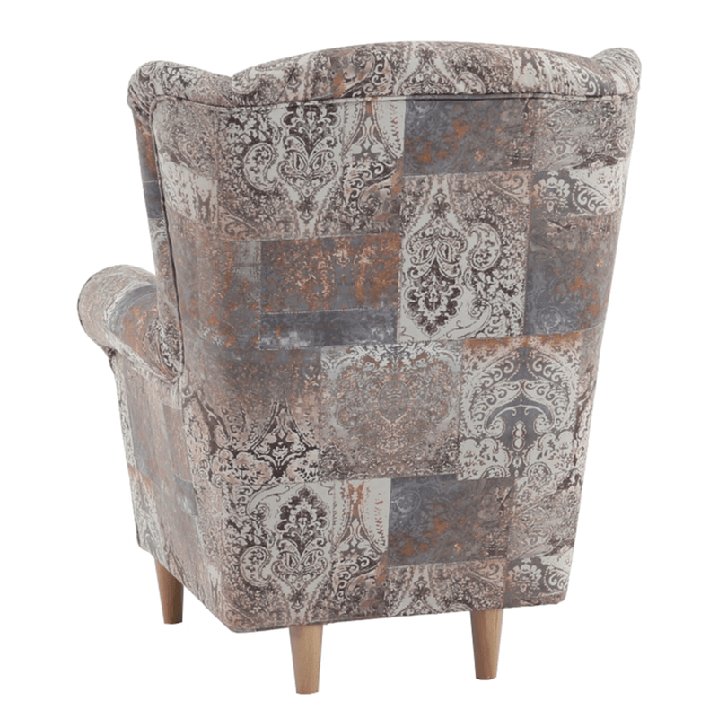 Casa si Gradina - Mobilier - Scaune si fotolii - Fotolii - Fotoliu, material vintage maro, CHARLOT - Infinity.ro