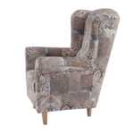 Casa si Gradina - Mobilier - Scaune si fotolii - Fotolii - Fotoliu, material vintage maro, CHARLOT - Infinity.ro