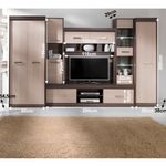 Casa si Gradina - Mobilier - Seturi de mobilier - Seturi living - Mobila de living, PAL/MDF, stejar deschis/stejar inchis, KORINA - Infinity.ro