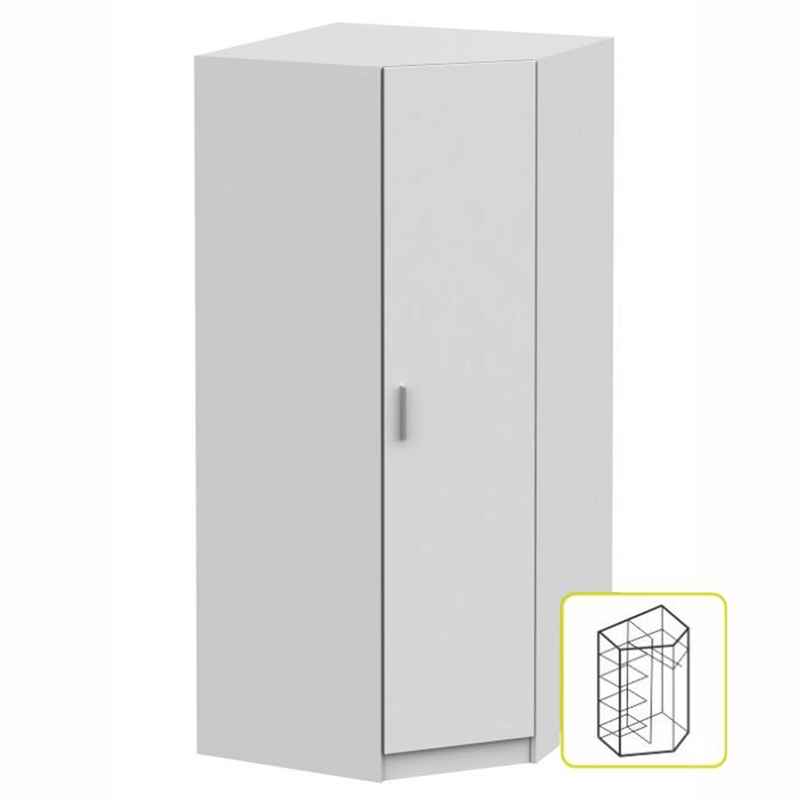 Casa si Gradina - Mobilier - Dulapuri si sifoniere - Dulapuri - Dulap, pal melaminat, alb, INVITA Tip 3 - Infinity.ro