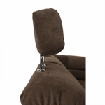 Casa si Gradina - Mobilier - Canapele si coltare - Coltare - Coltar, piele ecologica maro/material textil maro, SANTIAGO U MARE - Infinity.ro