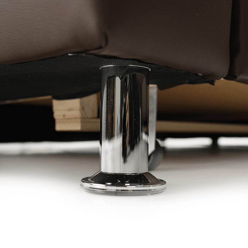 Casa si Gradina - Mobilier - Canapele si coltare - Coltare - Coltar, piele ecologica maro/material textil maro, SANTIAGO U MARE - Infinity.ro