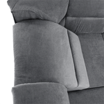 Casa si Gradina - Mobilier - Canapele si coltare - Coltare - Coltar extensibil, material textil gri, model stanga, SANTIAGO - Infinity.ro