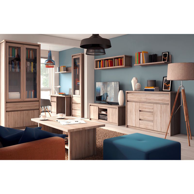 Casa si Gradina - Mobilier - Comode si corpuri - Comode - Comoda TV, PAL melaminat, stejar sonoma, NORTY - Infinity.ro