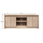 Casa si Gradina - Mobilier - Comode si corpuri - Comode - Comoda TV, PAL melaminat, stejar sonoma, NORTY - Infinity.ro