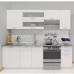 Casa si Gradina - Mobilier - Dulapuri si sifoniere - Dulapuri - Dulap pentru produse alimentare, alb, deschidere dreapta, FABIANA S60/210 - Infinity.ro