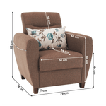 Casa si Gradina - Mobilier - Scaune si fotolii - Fotolii - Fotoliu, bej inchis, MILO - Infinity.ro