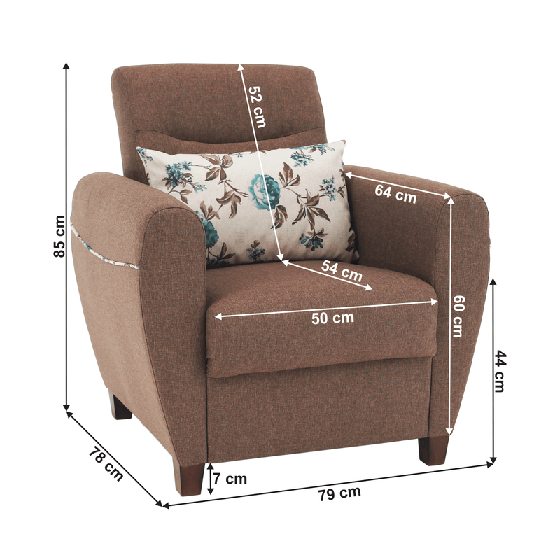 Casa si Gradina - Mobilier - Scaune si fotolii - Fotolii - Fotoliu, bej inchis, MILO - Infinity.ro