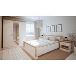 Casa si Gradina - Mobilier - Paturi si accesorii - Paturi - Pat, pin nordic/stejar salbatic, 160x200, ROYAL L1 - Infinity.ro