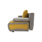 Casa si Gradina - Mobilier - Canapele si coltare - Canapele - Coltar extensibil, gri maroniu/galben, BOLIVIA - Infinity.ro