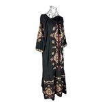 Fashion, accesorii si bijuterii - Femei - Imbracaminte femei - Rochii femei - Rochie dama casual RL25 negru/galben , marimea XL - Infinity.ro