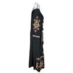 Fashion, accesorii si bijuterii - Femei - Imbracaminte femei - Rochii femei - Rochie dama casual RL25 negru/galben , marimea XL - Infinity.ro