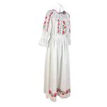 Fashion, accesorii si bijuterii - Femei - Imbracaminte femei - Rochii femei - Rochie dama casual RL25 alb/roz , marimea 2XL - Infinity.ro