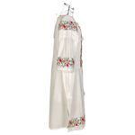 Fashion, accesorii si bijuterii - Femei - Imbracaminte femei - Rochii femei - Rochie traditionala dama R24, alb/verde , marimea S - Infinity.ro